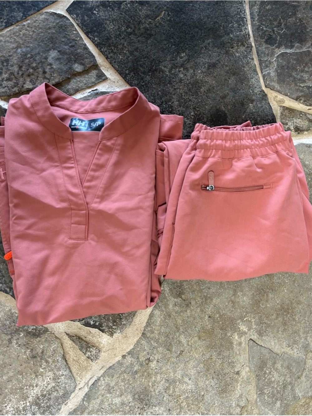 Helly Hansen Pink/Peach Medical Scrub Set
